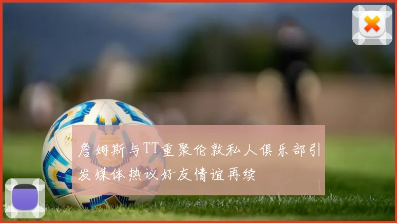 詹姆斯与TT重聚伦敦私人俱乐部引发媒体热议好友情谊再续
